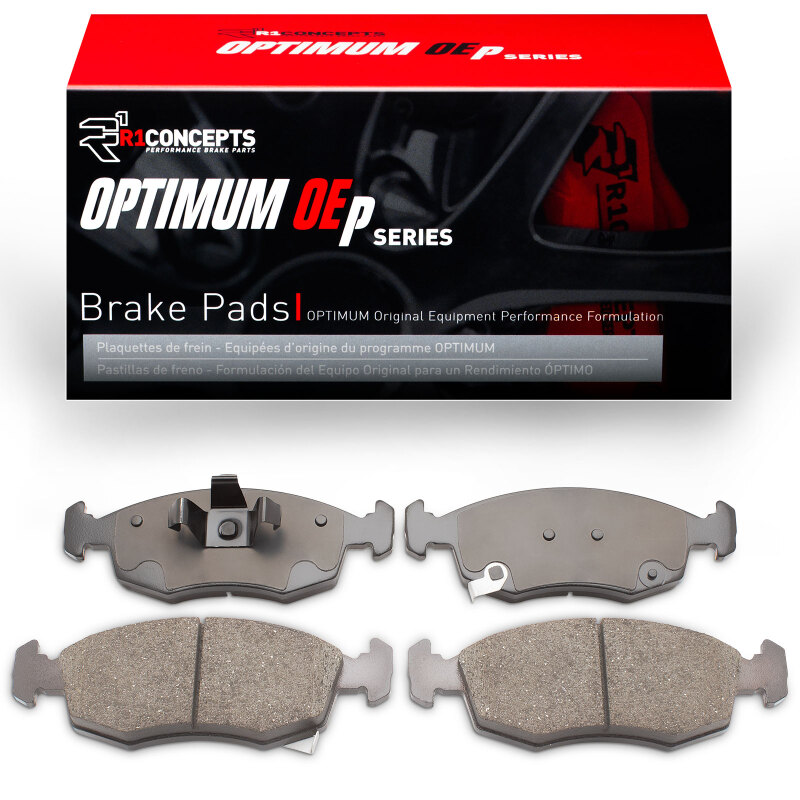 Fiat 500E Brake Pads - Front - R1 Concepts - Optimum OE - `12-`19